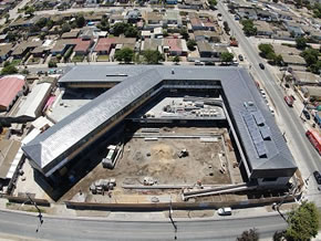 Obras del MOP en Instituto Bicentenario José Miguel Carrera sobrepasan el 86% de avance