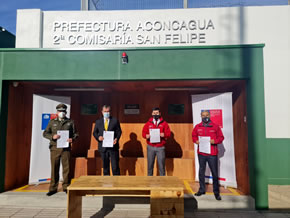 MOP entrega a Carabineros obras de nueva Prefectura de Aconcagua y 2ª Comisaría de San Felipe