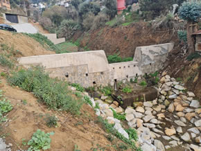 Concluyen obras de mejoramiento de la red de aguas lluvia de Valparaíso