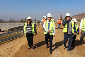 Comuna de Nogales tendrá acceso directo desde Ruta 5 Norte