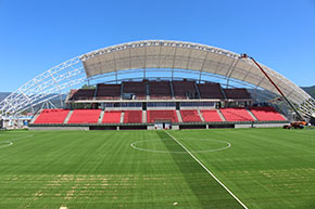 Obras de Estadio Nicolás Chahuán de La Calera ya están en etapa de terminación