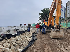 Avanzan obras de Paseo Juan de Saavedra