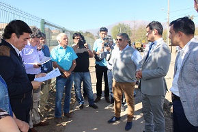 Comienzan obras en calle Béjares de la Provincia de Los Andes