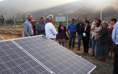 Con planta fotovoltaica opera Servicio de Agua Potable Rural en Cabildo