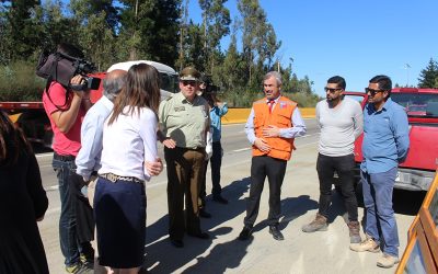 Entregan obras de repavimentación del Camino La Pólvora