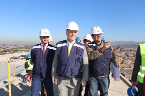 Destacan avance en la construcción del nuevo Hospital Biprovincial Quillota Petorca