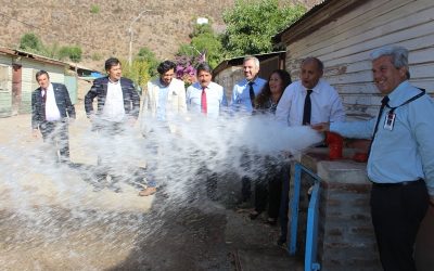 Inauguran obras por más de 500 millones para mejoramiento de Agua Potable Rural