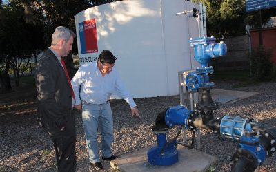 Destacan mejoras en sistema de Agua Potable Rural    de El Escorial