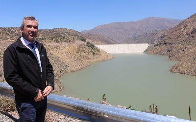 Embalse Chacrillas cuenta con 6 millones de metros cúbicos de agua que podrán ser utilizados cuando descienda el caudal del río.