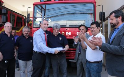 Cuerpo de Bomberos de Quillota recibe reconstrucción de la 1ª Compañía.