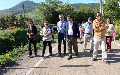 Localidad de Lo Rojas en La Cruz tendrá todos sus caminos pavimentados