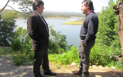 Nivel de Embalse Los Aromos presenta notoria mejoría