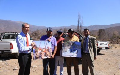 Autoridades entregan obras de emergencia del Sistema de Agua Potable Rural Bartolillo en la comuna de Cabildo