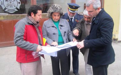 MOP reconstruye Cuartel General del Cuerpo de Bomberos de Viña del Mar