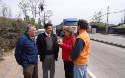 Se reanudan trabajos de mejoramiento en Camino Internacional