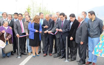 Inauguran ampliación de avenida Chercán Tapia en San Felipe