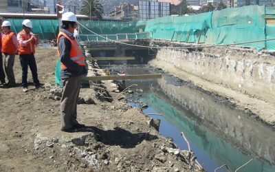 Avanzan obras de colector de Avenida Argentina