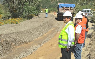 MOP mejora más de 3 kilómetros en camino a Colliguay