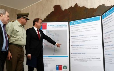 Ministro de Obras Públicas y Carabineros informaron Plan de Contingencia Vial por fiestas de fin de año