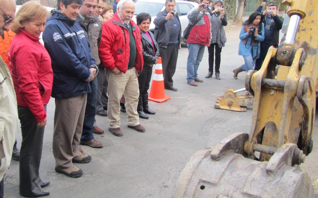 MOP inicia las obras de mejoramiento en calle La Florida de San Esteban