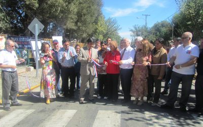 Gobierno inaugura obras de calle La Florida en San Esteban