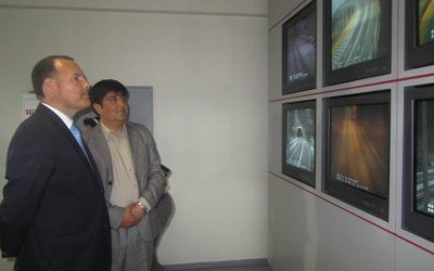 Autoridades inspeccionan funcionamiento de nuevas cámaras de televigilancia en La Pólvora