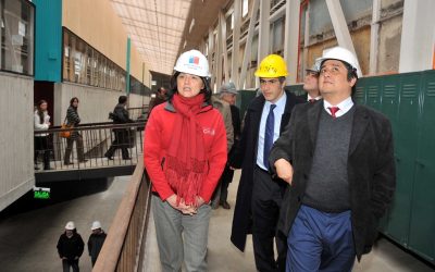 Subsecretaria Silva visita obras de Parque Cultural Valparaíso