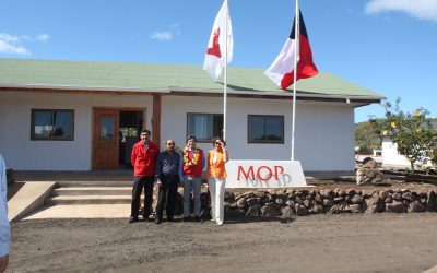 Ministro Laurence Golborne inspecciona avance de obras del Plan Especial de Isla de Pascua